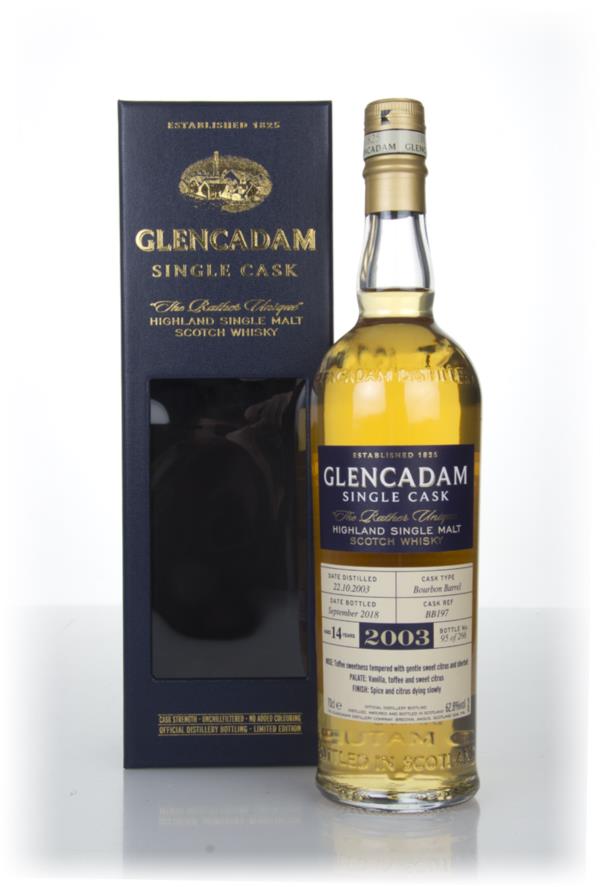 Glencadam 14 Year Old Bourbon Cask #197 Single Malt Whisky