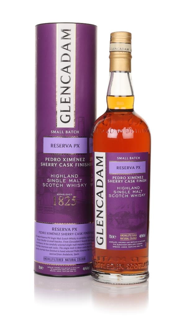 Glencadam PX Sherry Cask Finish (No Box / Torn Label) Single Malt Whisky