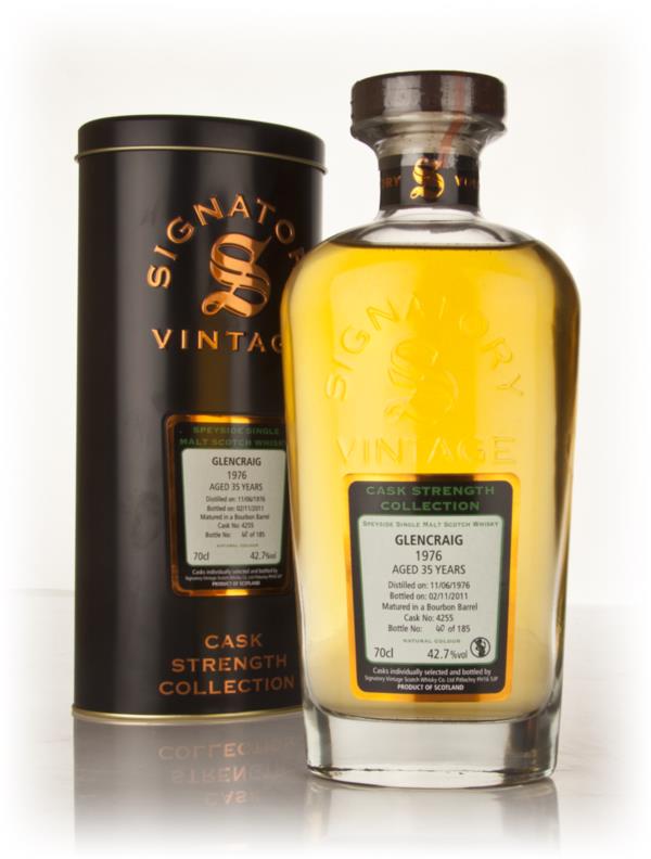 Glencraig 35 Year Old 1976 Cask 4255 - Cask Strength Collection (Signa Single Malt Whisky