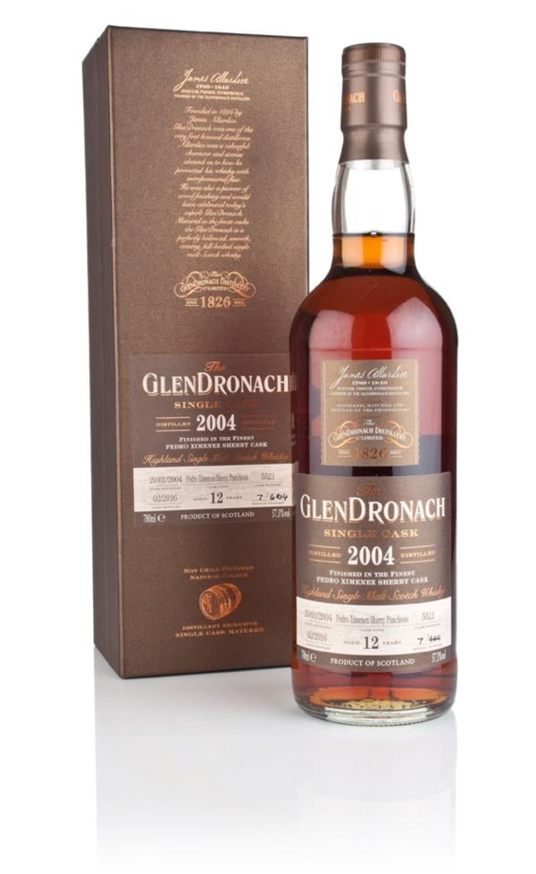GlenDronach 12 Year Old 2004 (cask 5521) Single Malt Whisky