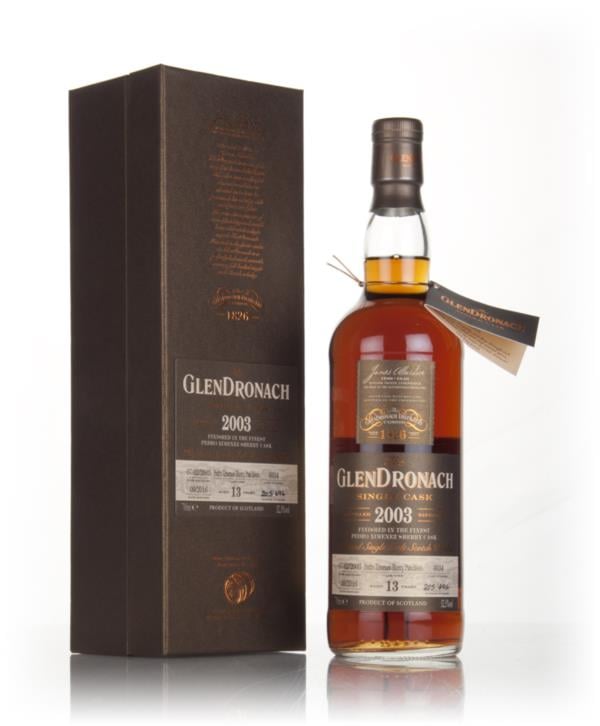 GlenDronach 13 Year Old 2003 (cask 4034) Single Malt Whisky