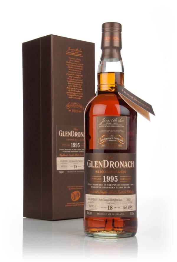 The GlenDronach 18 Year Old 1995 (cask 3025) - PX Sherry Puncheon Single Malt Whisky
