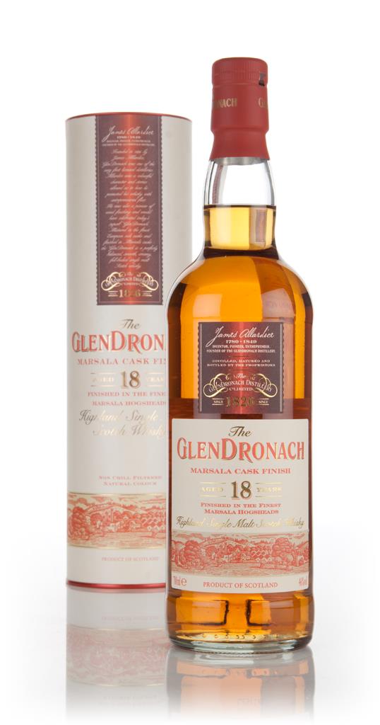 The GlenDronach 18 Year Old - Marsala Cask Finish Single Malt Whisky