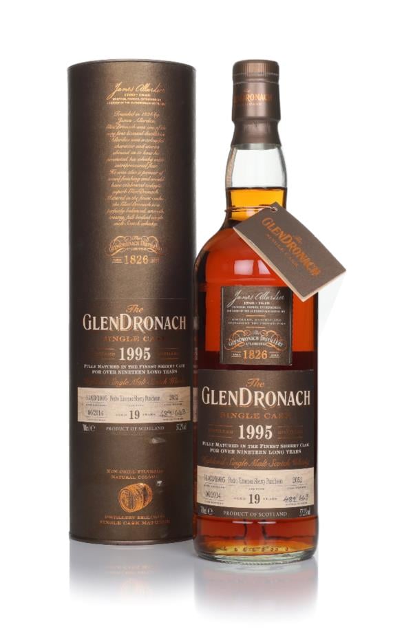 The GlenDronach 19 Year Old 1995 (cask 2052) - PX Sherry Puncheon Single Malt Whisky