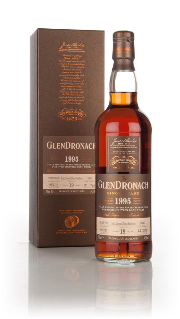 GlenDronach 19 Year Old 1995 (cask 3806) - Batch 12 Single Malt Whisky