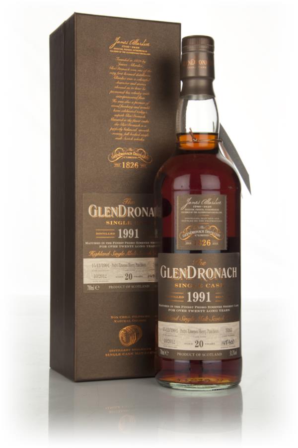 GlenDronach 20 Year Old 1991 (cask 3183) - Batch 7 Single Malt Whisky
