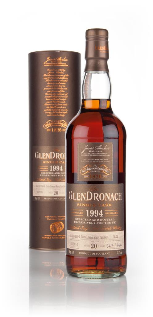 GlenDronach 20 Year Old 1994 (cask 2822) Single Malt Whisky