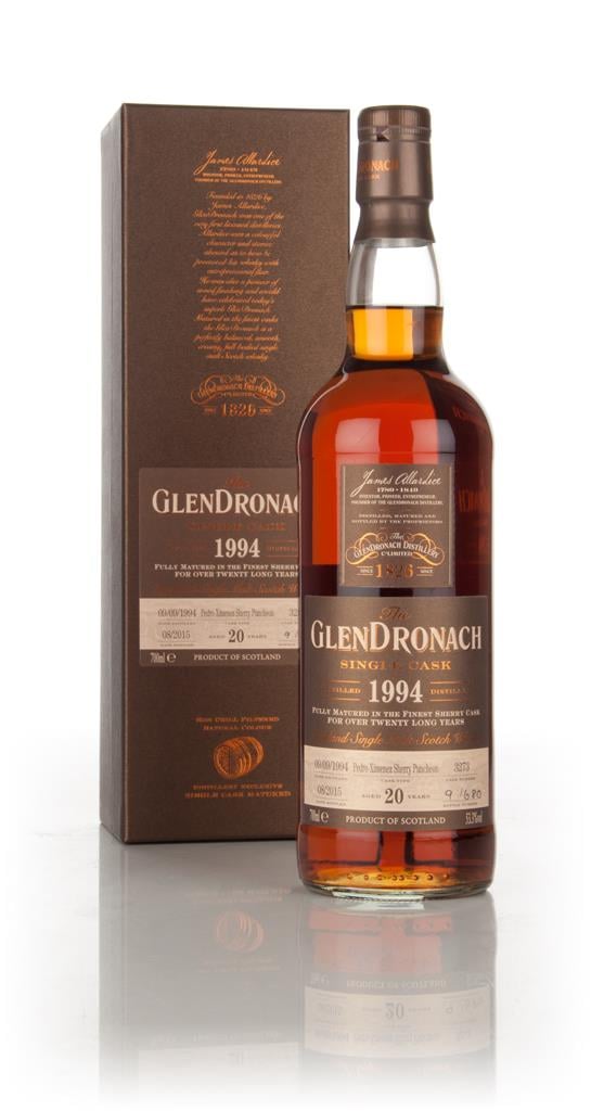 GlenDronach 20 Year Old 1994 (cask 3273) - Batch 12 Single Malt Whisky