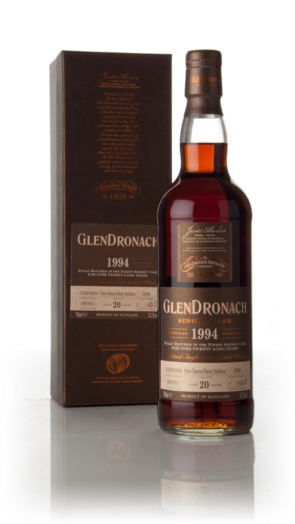 GlenDronach 20 Year Old 1994 (cask 3398) - Batch 12 Single Malt Whisky