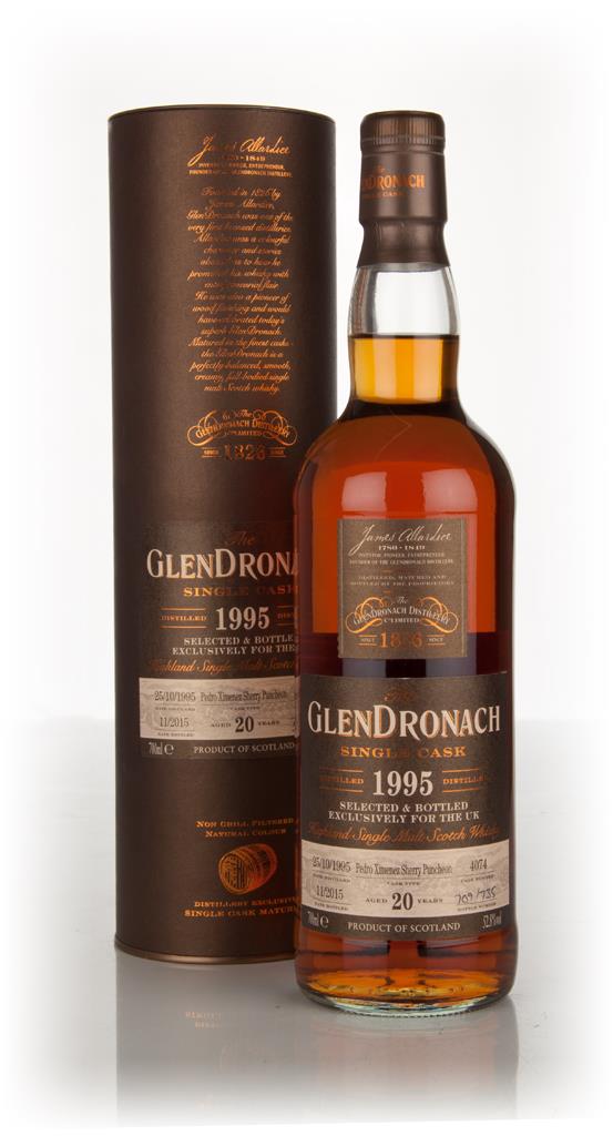 GlenDronach 20 Year Old 1995 (cask 4074) Single Malt Whisky