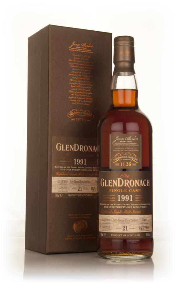 GlenDronach 21 Year Old 1991 (cask 5409) - Batch 8 Single Malt Whisky
