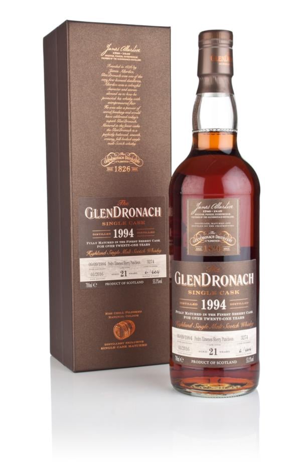 GlenDronach 21 Year Old 1994 (cask 3274) Single Malt Whisky