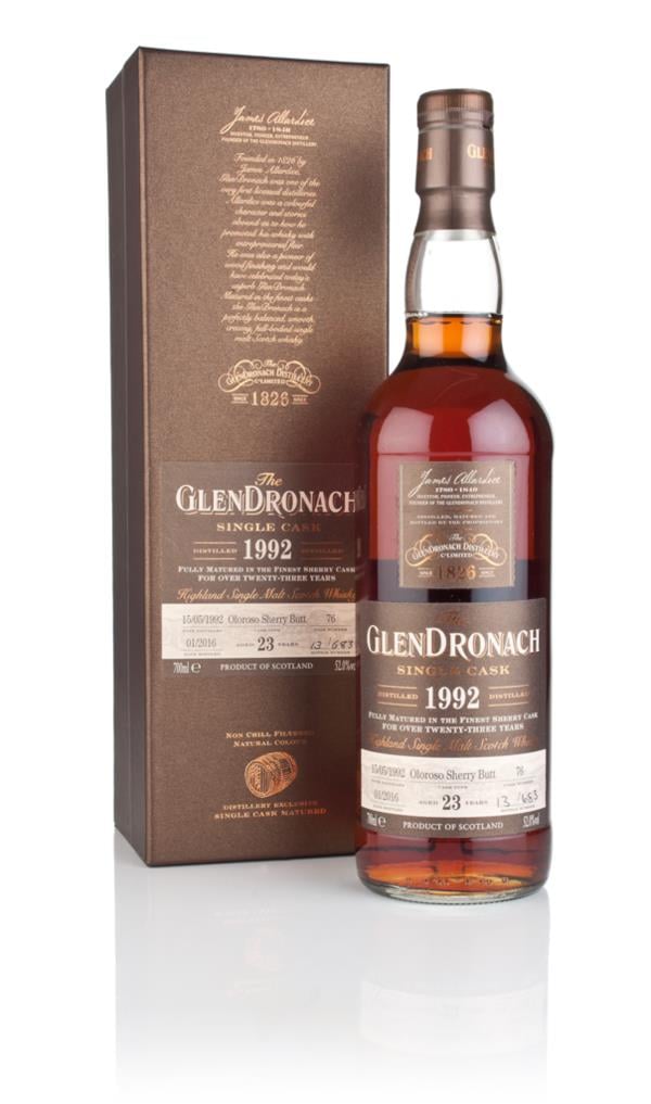 GlenDronach 23 Year Old 1992 (cask 76) Single Malt Whisky