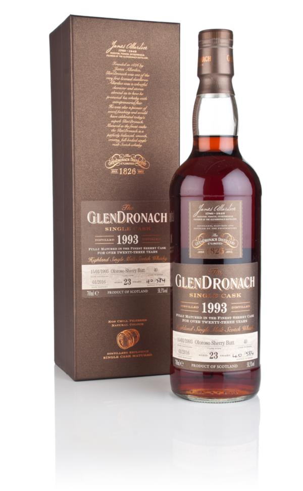 GlenDronach 23 Year Old 1993 (cask 40) Single Malt Whisky