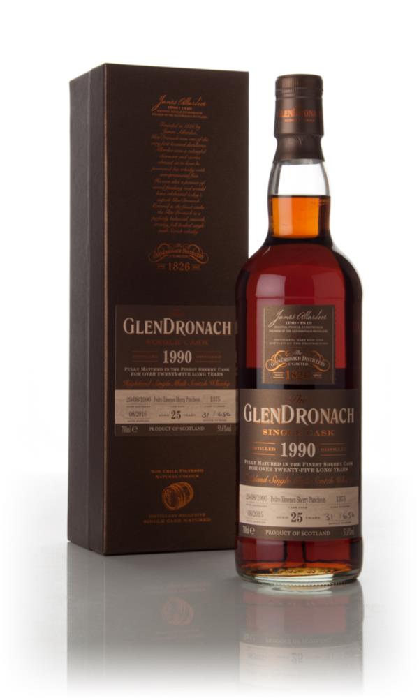 The GlenDronach 25 Year Old 1990 (cask 1375) Single Malt Whisky