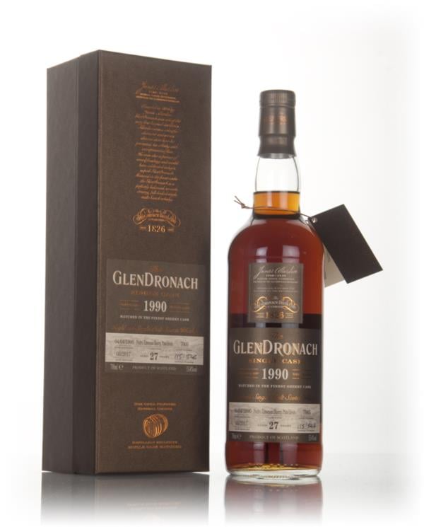 The GlenDronach 27 Year Old 1990 (cask 7005) - PX Sherry Puncheon Single Malt Whisky