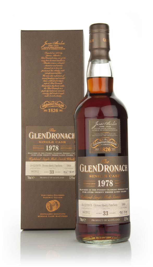 GlenDronach 33 Year Old 1978 Batch 6 Single Malt Whisky
