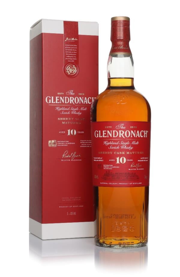 The Glendronach 10 Year Old Sherry Cask Single Malt Whisky