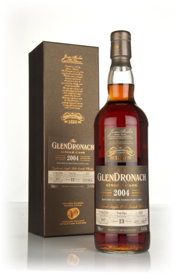 The GlenDronach 13 Year Old 2004 (cask 3342) Single Malt Whisky
