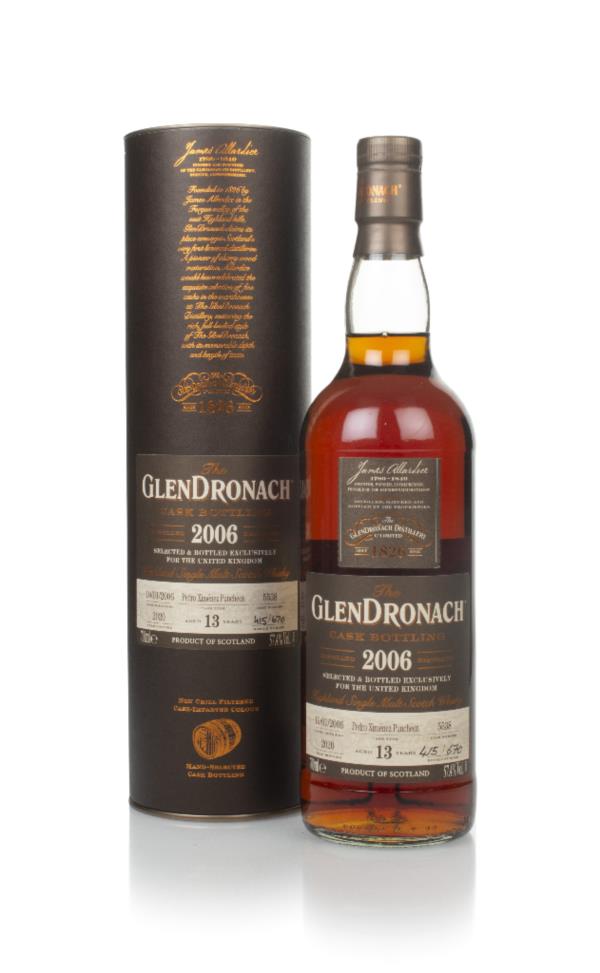The GlenDronach 13 Year Old 2006 (cask 5538) - PX Sherry Puncheon Single Malt Whisky