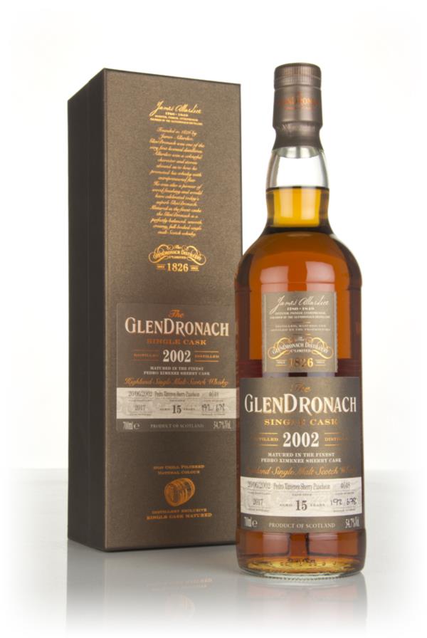 The GlenDronach 15 Year Old 2002 (cask 4648) Single Malt Whisky
