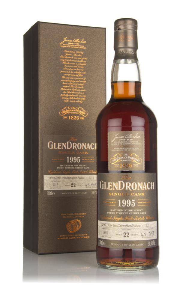 The GlenDronach 22 Year Old 1995 (cask 3311) Single Malt Whisky