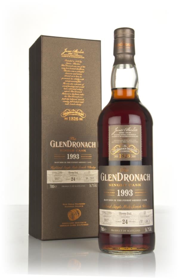 The GlenDronach 24 Year Old 1993 (cask 55) Single Malt Whisky
