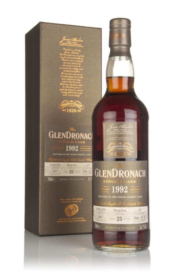 The GlenDronach 25 Year Old 1992 (cask 103) Single Malt Whisky