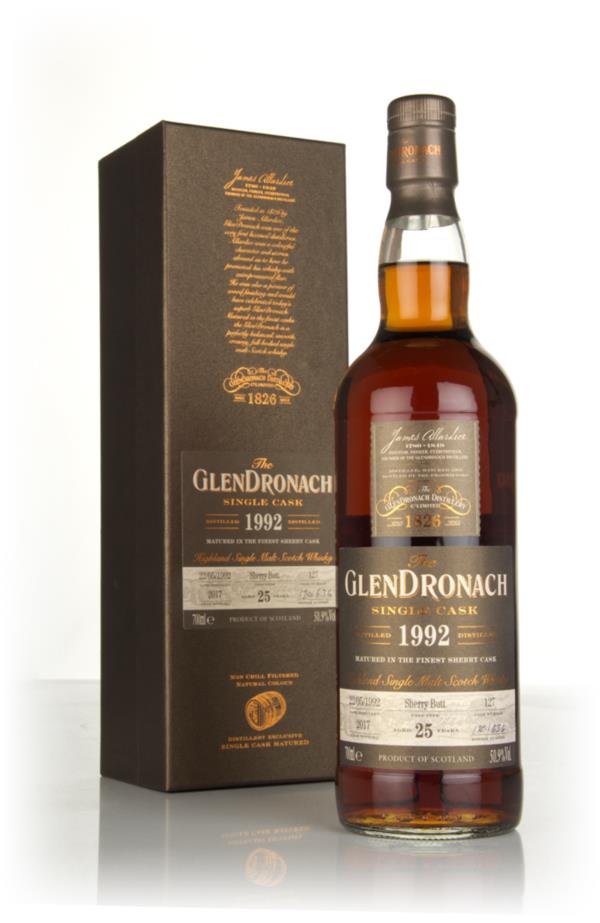 The GlenDronach 25 Year Old 1992 (cask 127) - Sherry Butt Single Malt Whisky