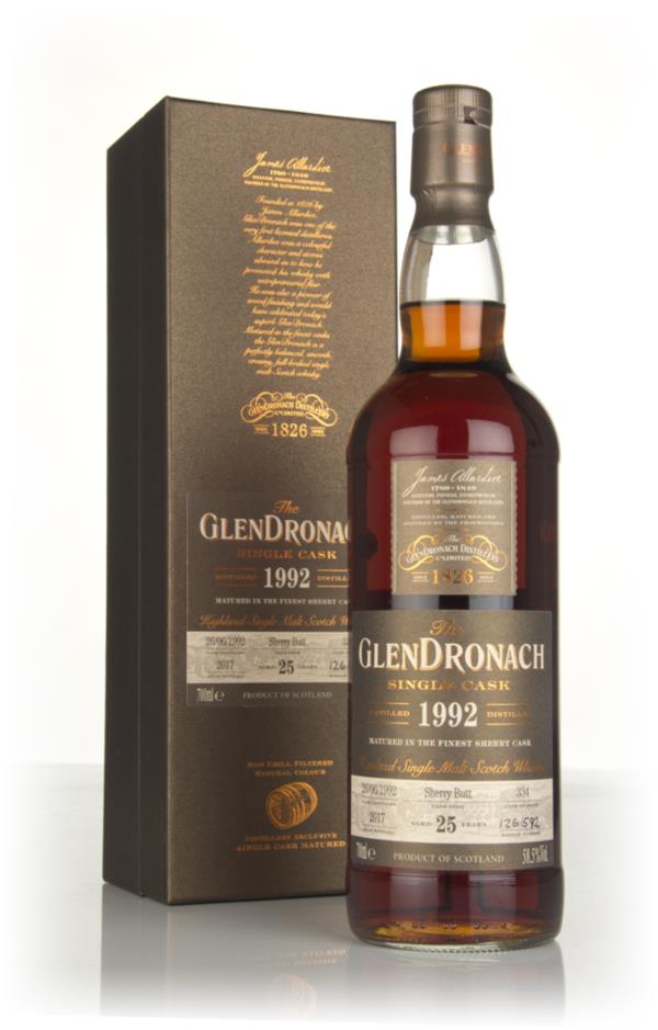 The GlenDronach 25 Year Old 1992 (cask 334) Single Malt Whisky