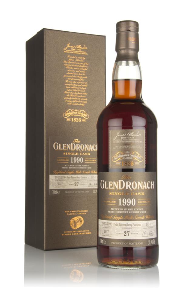 The GlenDronach 27 Year Old 1990 (cask 1014) Single Malt Whisky