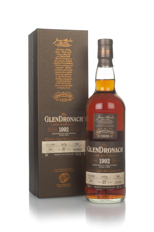 The GlenDronach 27 Year Old 1992 (cask 5897) Single Malt Whisky