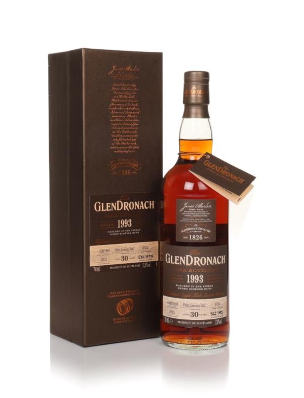The GlenDronach 30 Year Old 1993 (cask 6753) - Pedro Ximenez Butt Single Malt Whisky