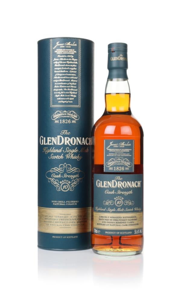 The GlenDronach Cask Strength Batch 10 Single Malt Whisky