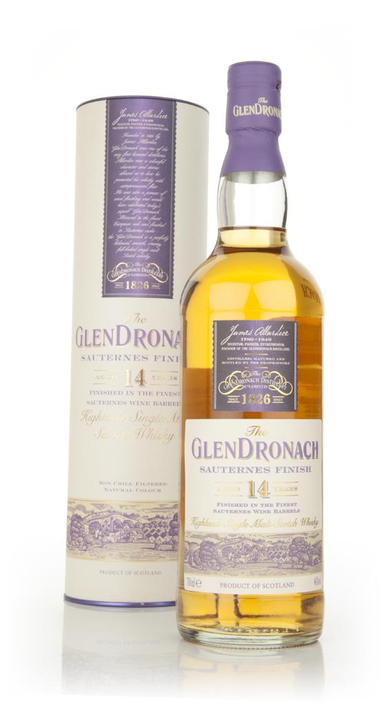 The GlenDronach 14 Year Old - Sauternes Finish Single Malt Whisky