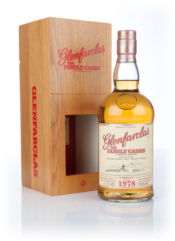 Glenfarclas 1978 (cask 4004) Family Cask Summer 2014 Release Single Malt Whisky