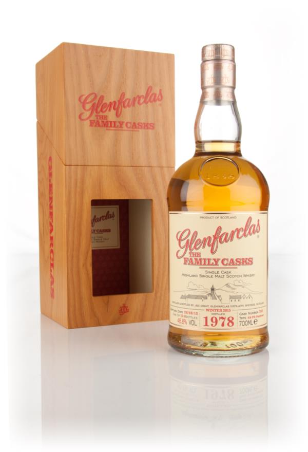 Glenfarclas 1978 (cask 762) Family Cask Winter 2015 Release Single Malt Whisky
