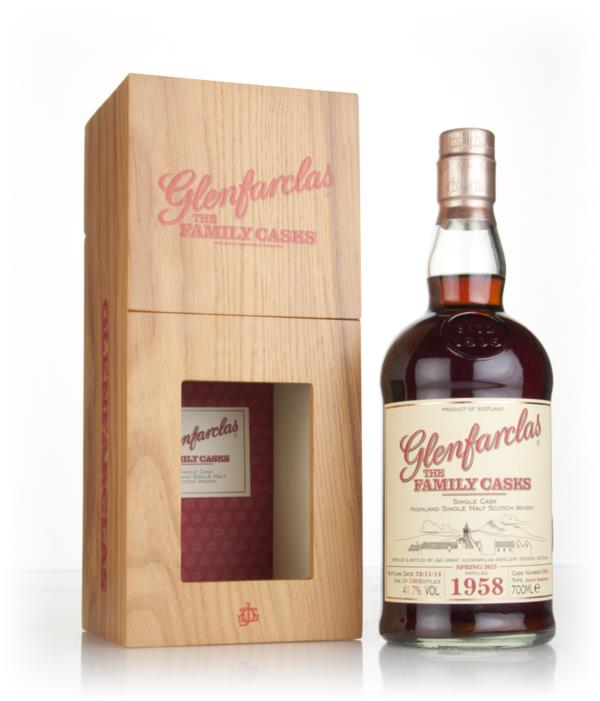 Glenfarclas 1958 (cask 2061) Family Cask Spring 2015 Release Single Malt Whisky