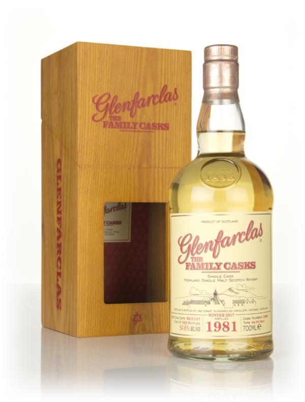 Glenfarclas 1981 (cask 1606) Family Cask Winter 2017 Release Single Malt Whisky
