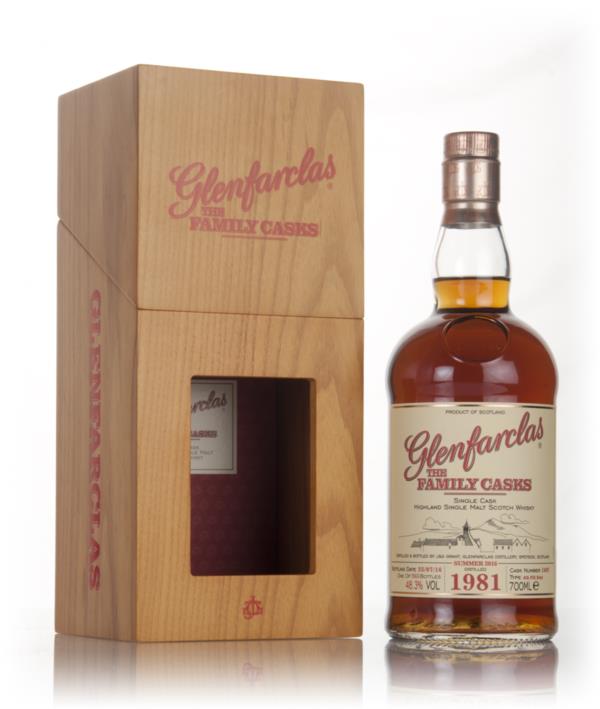 Glenfarclas 1981 (cask 1607) Family Cask Summer 2016 Release Single Malt Whisky
