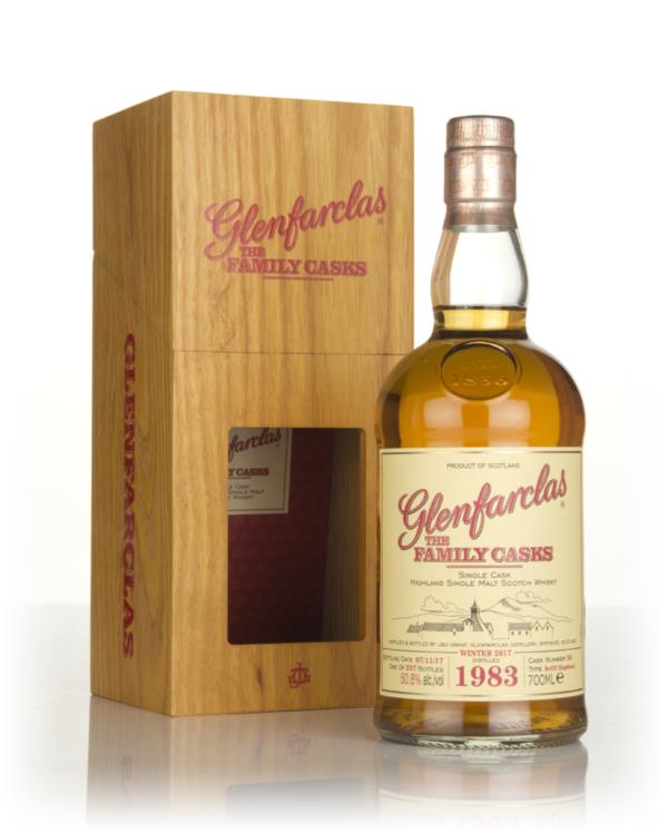 Glenfarclas 1983 (cask 38) Family Cask Winter 2017 Release Single Malt Whisky