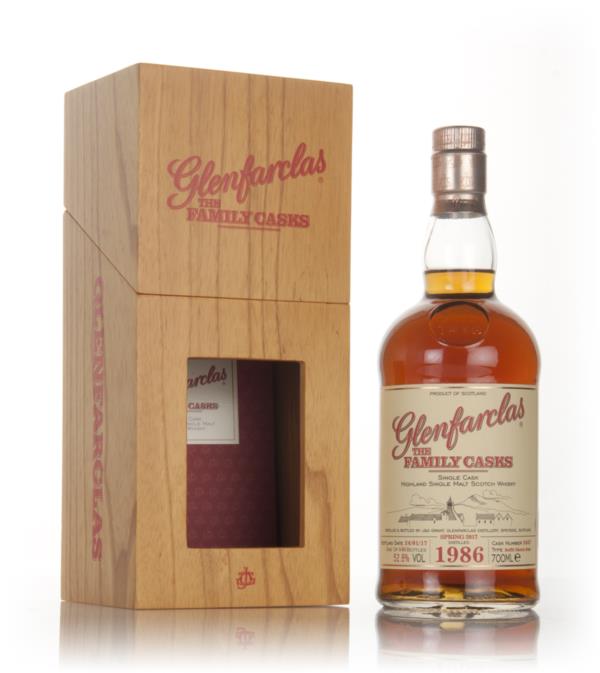 Glenfarclas 1986 (cask 3447) Family Cask Spring 2017 Release Single Malt Whisky
