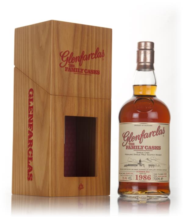 Glenfarclas 1986 (cask 3452) Family Cask Summer 2016 Release Single Malt Whisky