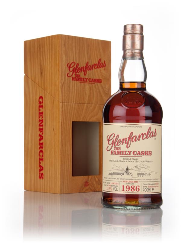 Glenfarclas 1986 (cask 3456) Family Cask Autumn 2014 Release Single Malt Whisky