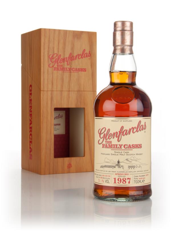 Glenfarclas 1987 (cask 1477) Family Cask Spring 2015 Release Single Malt Whisky