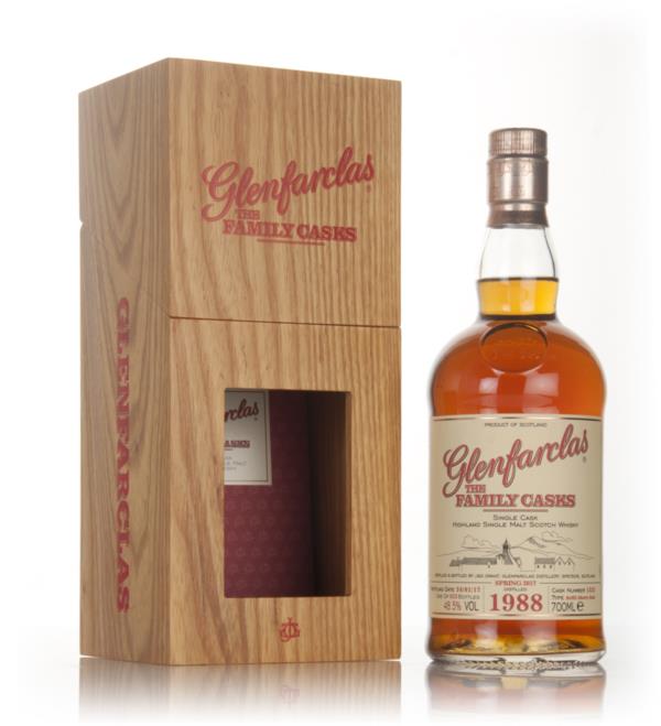 Glenfarclas 1988 (cask 1523) Family Cask Spring 2017 Release Single Malt Whisky