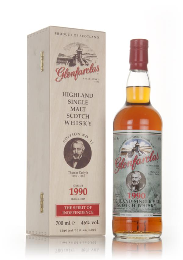 Glenfarclas 1990 (bottled 2017) - Edition No.21 Thomas Carlyle Single Malt Whisky