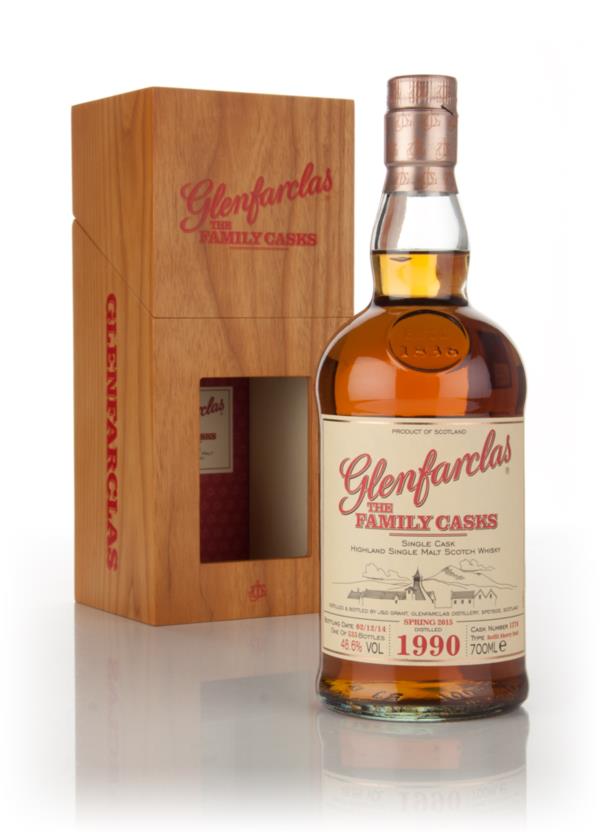 Glenfarclas 1990 (cask 1276) Family Cask Spring 2015 Release Single Malt Whisky