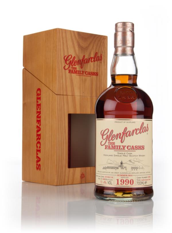 Glenfarclas 1990 (cask 1362) Family Cask Summer 2014 Release Single Malt Whisky