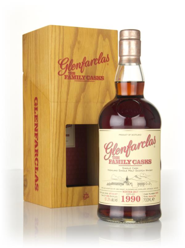 Glenfarclas 1990 (cask 9255) Family Cask Winter 2017 Release Single Malt Whisky